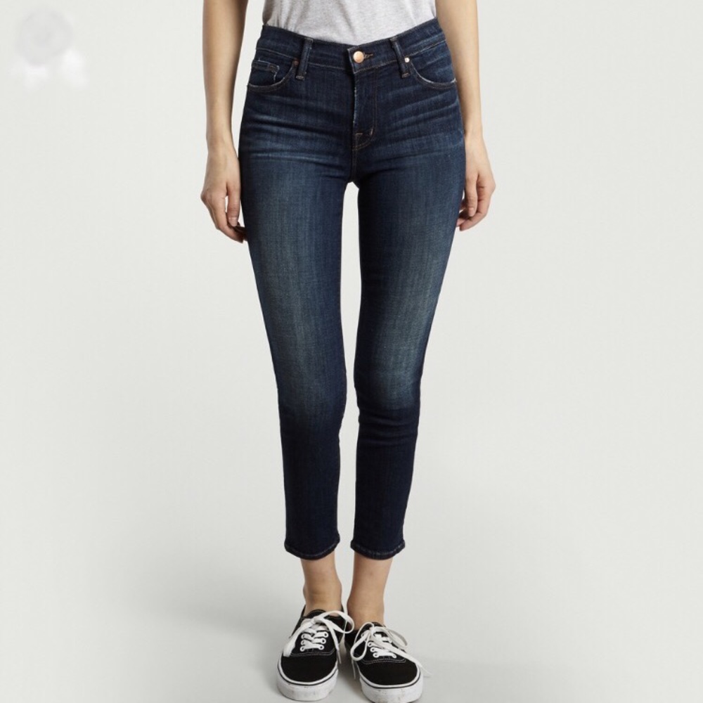 J Brand Mid Rise Capri Jeans
